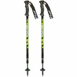 Bâton De Randonnée Bâtons Télescopiques Fizan Trek Green