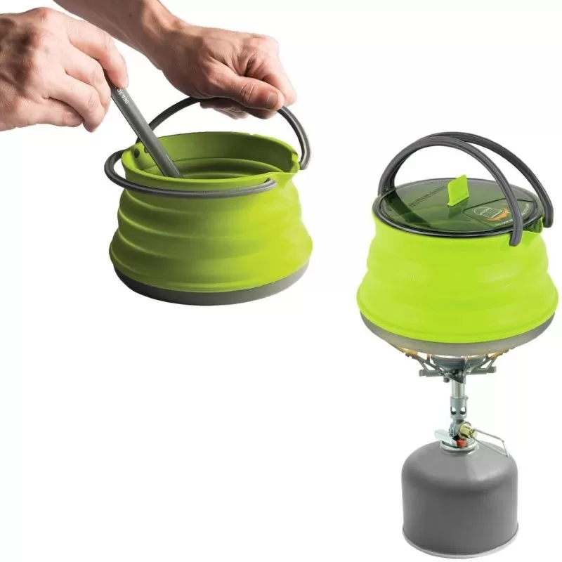 Popote Et Gamelle Bouilloire Pliante Sea To Summit XPOT Kettle 1.3L 5 Popote Et Gamelle Bouilloire Pliante Sea To Summit XPOT Kettle 1.3L – Image 3