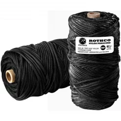 Corde Et Cordelette Cordelette Paracorde 550 3 Mm Rothco Nylon Paracord Noire (au Mètre)