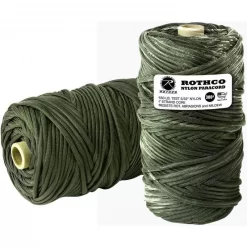 Corde Et Cordelette Cordelette Paracorde 550 3 Mm Rothco Nylon Paracord Vert Armée (au Mètre)