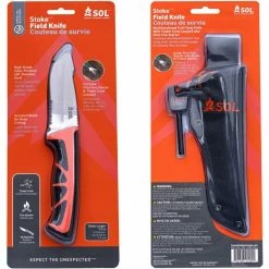 Pierre à Feu Couteau De Survie SOL Stoke Field Knife