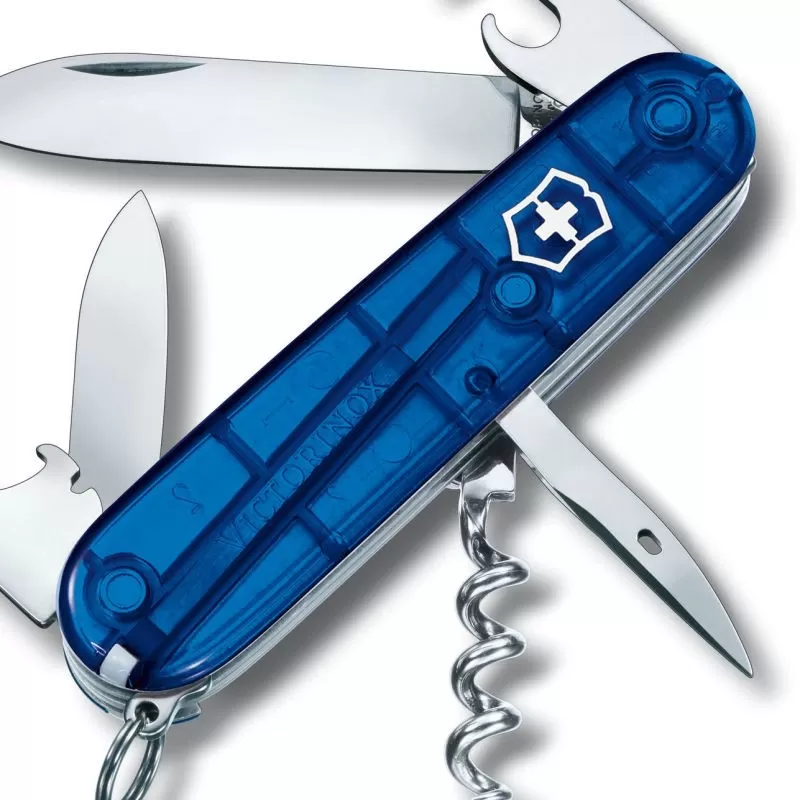 Couteau Suisse Victorinox Spartan Bleu Translucide 4 Couteau Suisse Victorinox Spartan Bleu Translucide – Image 2