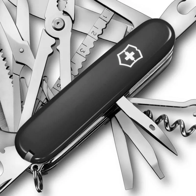 Couteau Suisse Victorinox Swisschamp Noir 4 Couteau Suisse Victorinox Swisschamp Noir – Image 2