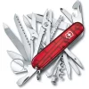 Couteau Suisse Victorinox Swisschamp Rouge Translucide -MARCHER Soldes Boutique couteau suisse victorinox swisschamp rouge translucide
