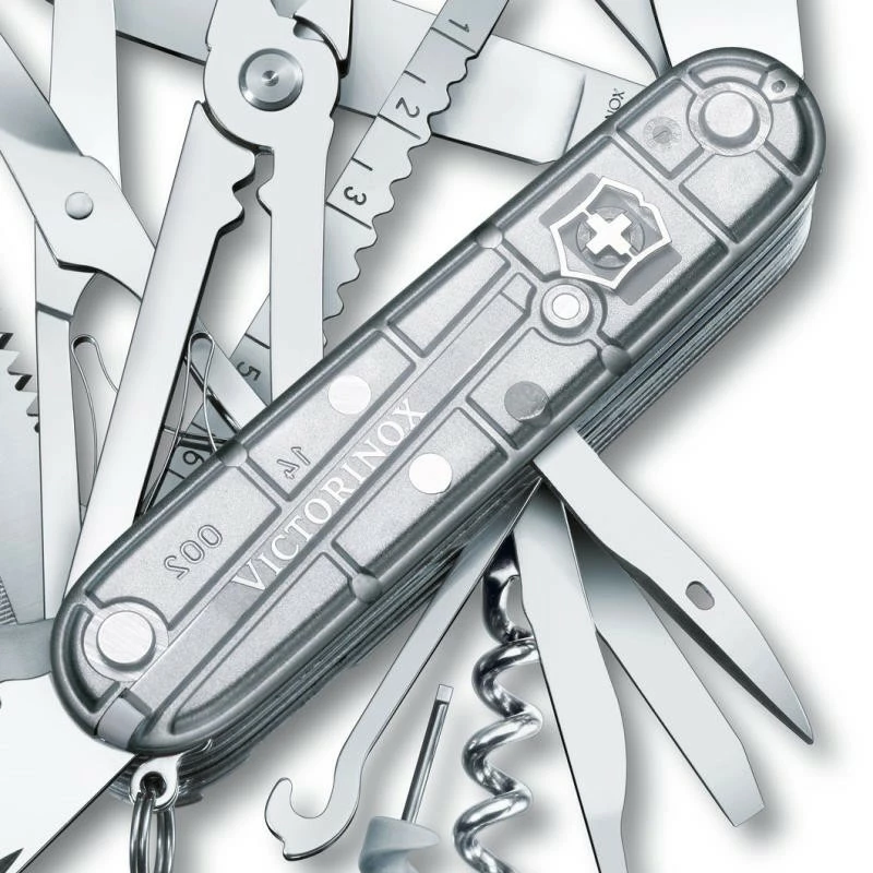 Couteau Suisse Victorinox Swisschamp Translucide 4 Couteau Suisse Victorinox Swisschamp Translucide – Image 2