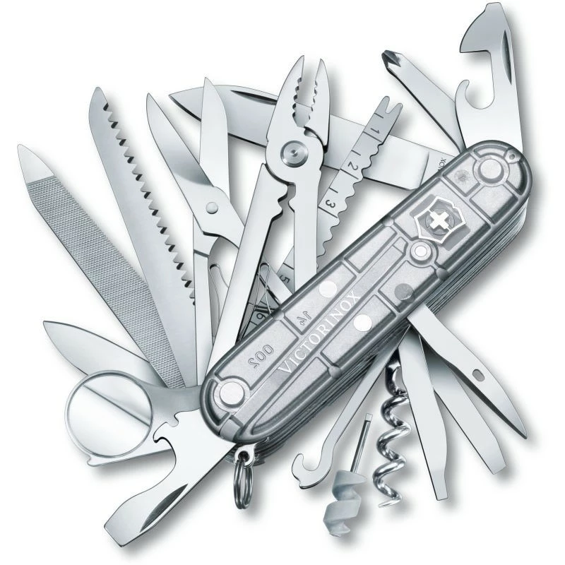 Couteau Suisse Victorinox Swisschamp Translucide 3 Couteau Suisse Victorinox Swisschamp Translucide