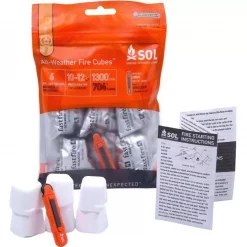 Pierre à Feu Cubes Allume-feu SOL All Weather Fire Cubes