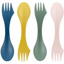 Couvert Camping Lot De 4 Couverts Light My Fire Spork Original Bio 4-Pack