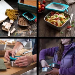 Boite Alimentaire Lunch Box Inox Klean Kanteen 20oz 0,6L -MARCHER Soldes Boutique lunch box inox klean kanteen 20oz 06l 2