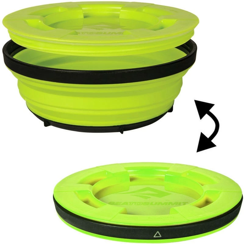 Boite Alimentaire Lunch Box Pliable Sea To Summit XSEAL & GO Large Vert 3 Boite Alimentaire Lunch Box Pliable Sea To Summit XSEAL & GO Large Vert