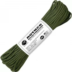 Corde Et Cordelette Paracorde 550 30 Mètres Rothco Nylon Paracord Vert Armée