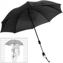 Parapluie Euroschirm Swing Handsfree Noir