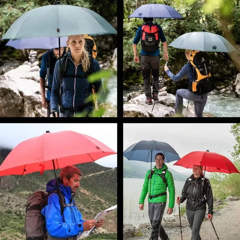 Parapluie Euroschirm Swing Handsfree Vert Olive 4 Parapluie Euroschirm Swing Handsfree Vert Olive – Image 2