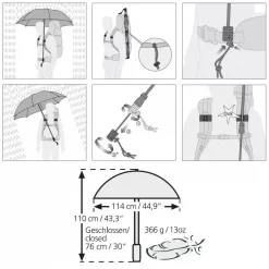 Parapluie Euroschirm Swing Handsfree Vert Olive 9 Parapluie Euroschirm Swing Handsfree Vert Olive -MARCHER Soldes Boutique parapluie euroschirm swing handsfree vert olive 2