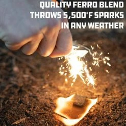 Pierre à Feu UCO Survival Fire Striker -MARCHER Soldes Boutique pierre a feu uco survival fire striker 2