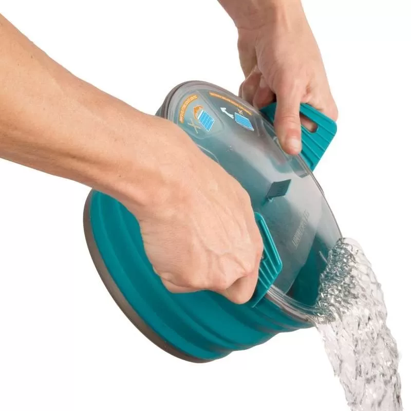 Popote Et Gamelle Popote Pliable Sea To Summit XPOT 2.8L Turquoise 5 Popote Et Gamelle Popote Pliable Sea To Summit XPOT 2.8L Turquoise – Image 3